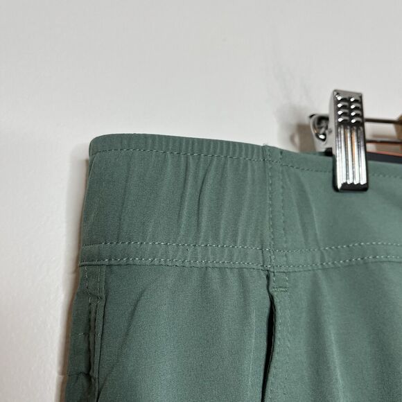 Eddie Bauer Traveler Ankle Pants Green Womens XXL Lightweight UPF 50 - Picture 3 of 11